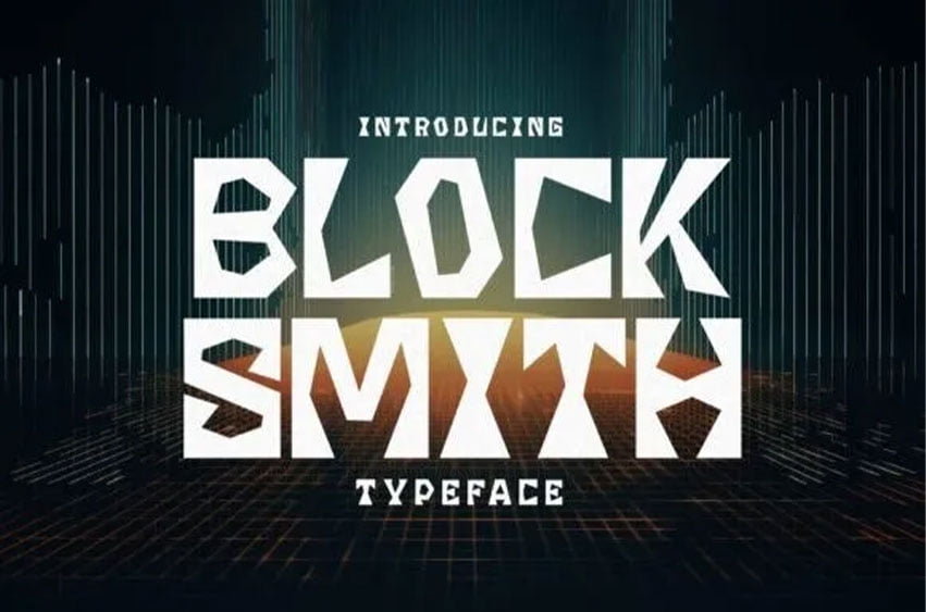 Blocksmith Font