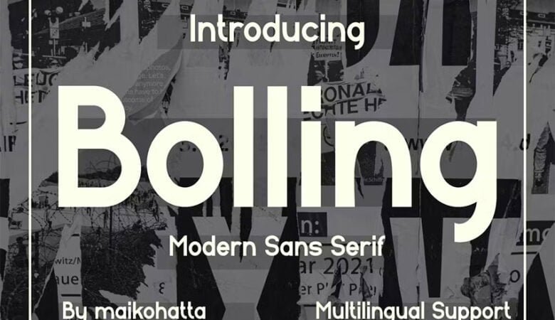 Bolling Font
