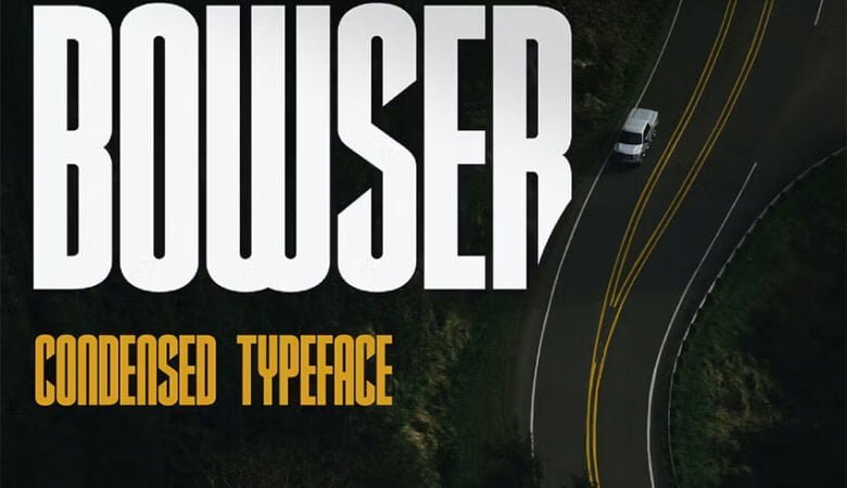 Bowser Font