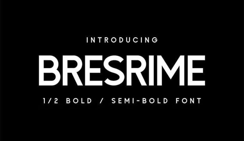Bresrime Font