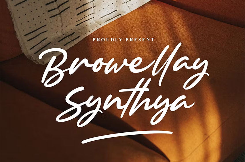 Browellay Synthya Font