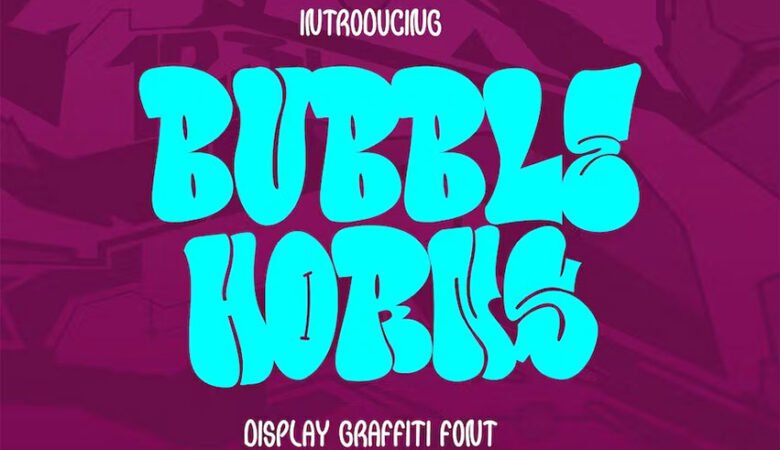 Bubble Horns Font