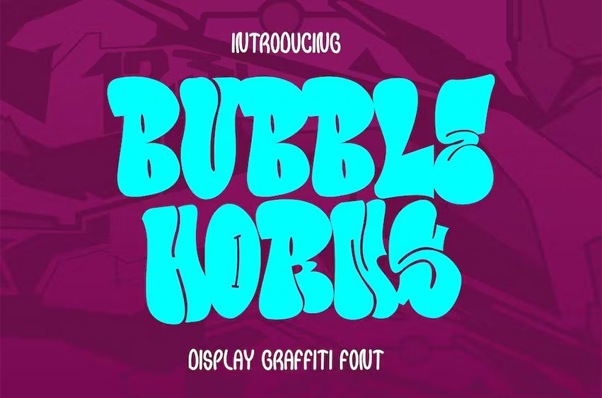 Bubble Horns Font