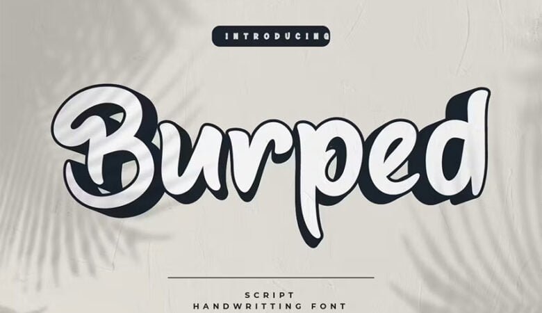 Burped Font