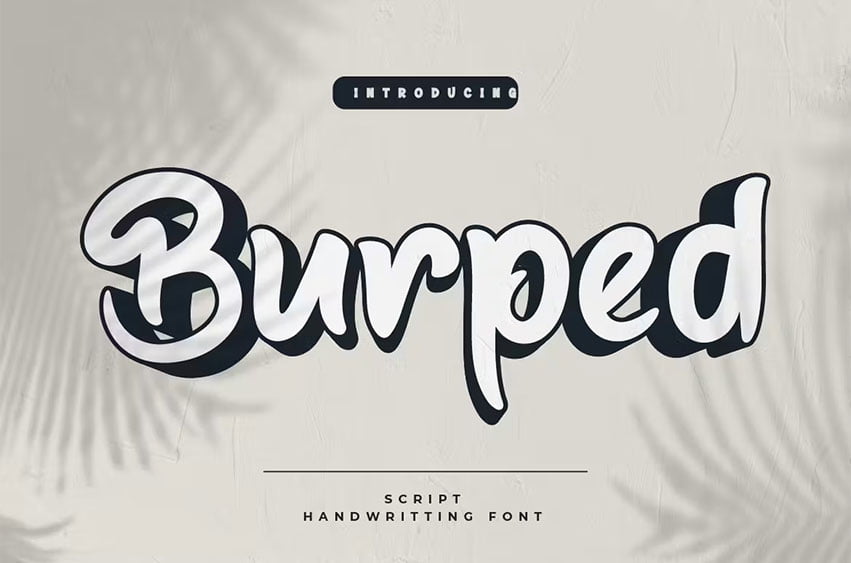 Burped Font