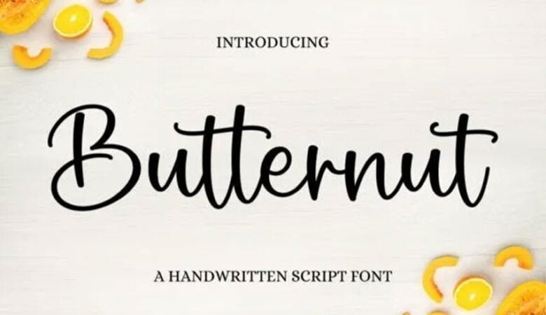 Butternut Font