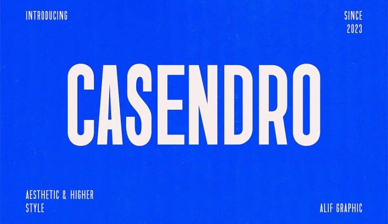 Casendro Font