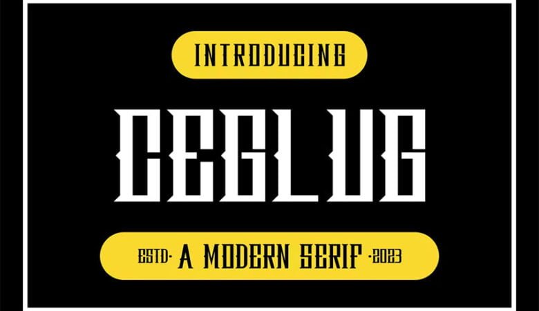 Ceglug Font