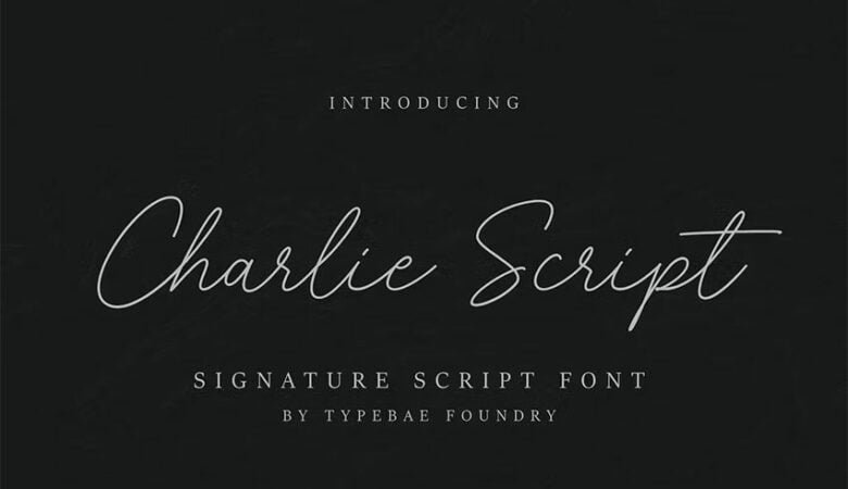 Charlie Script Font