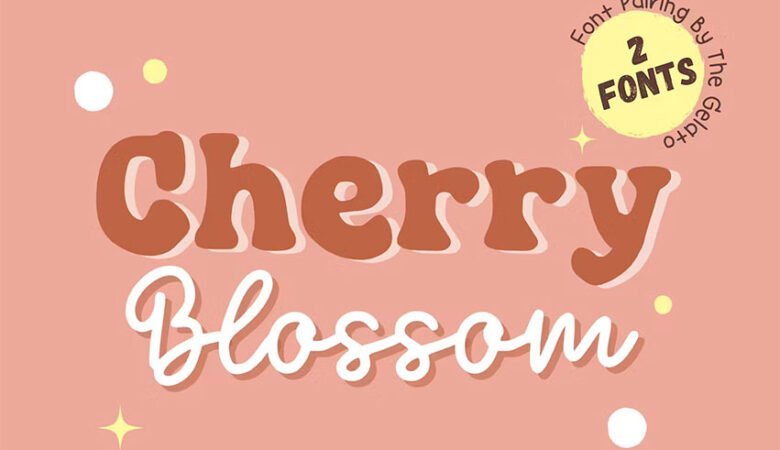 Cherry Blossom Font
