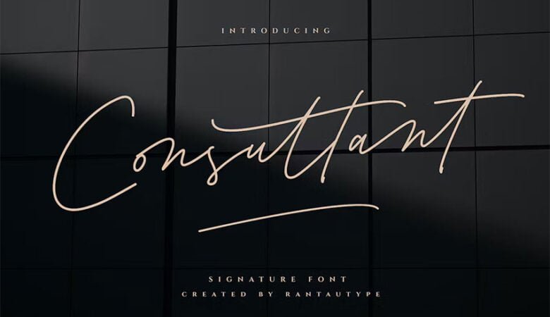 Consultant Font