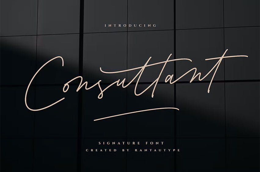 Consultant Font