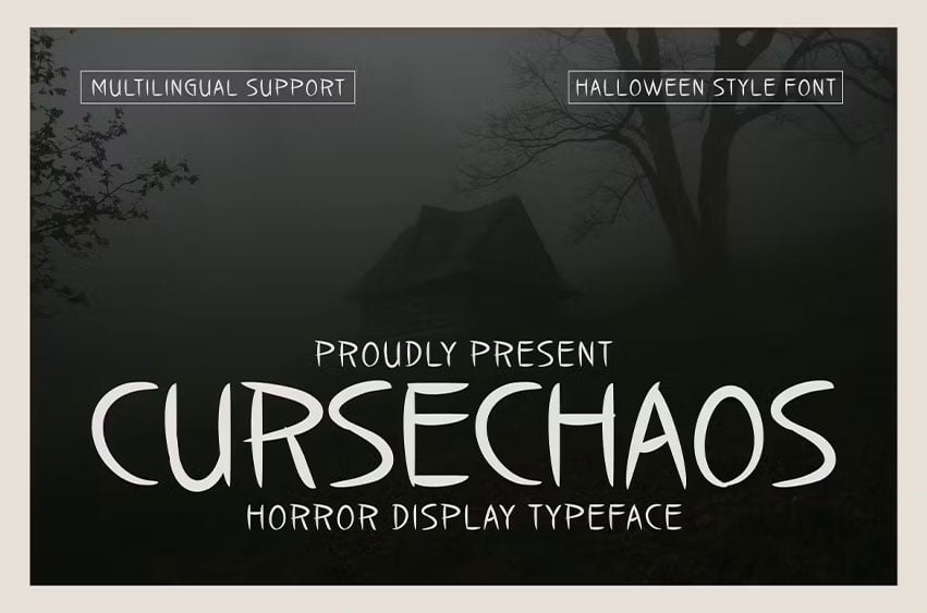 Cursechaos Font