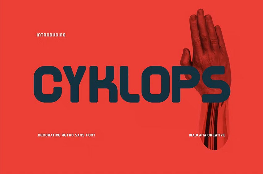 Cyklops Font