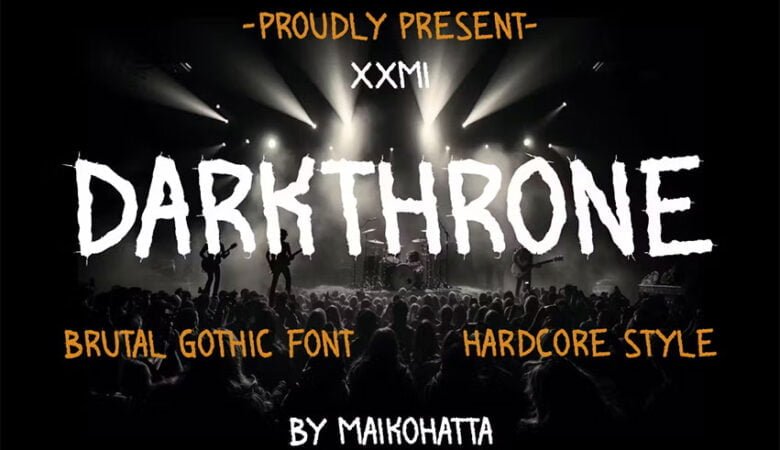 Darkthrone Font