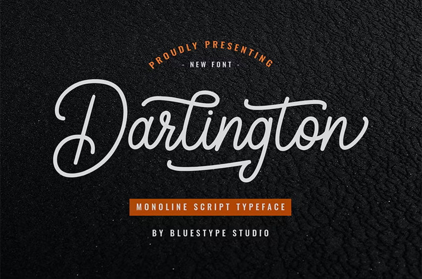 Darlington Font - FreeDaFonts