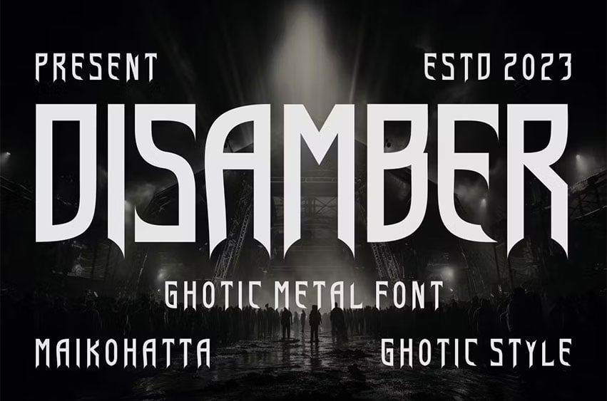 Disamber Font