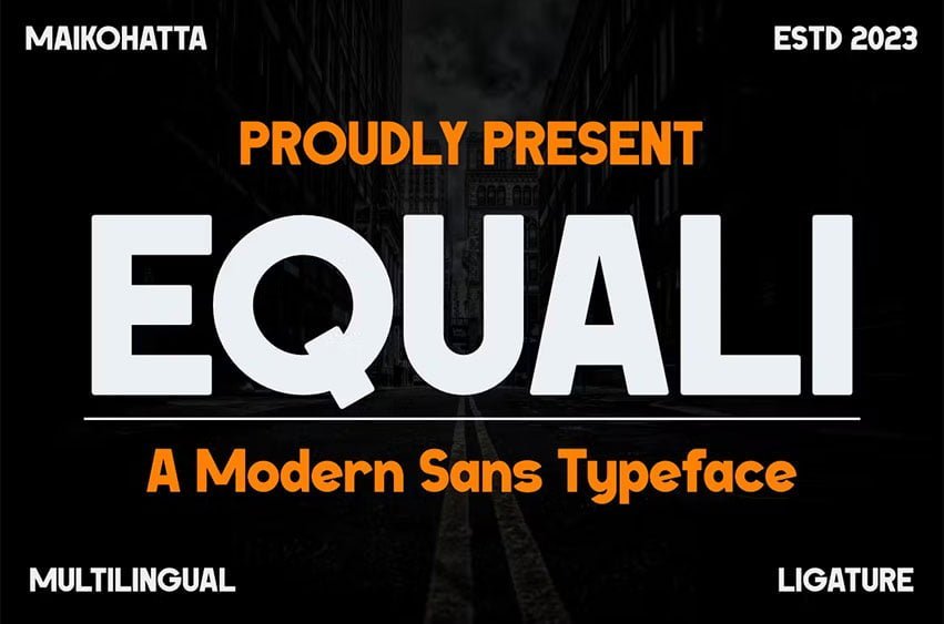 Equali Font