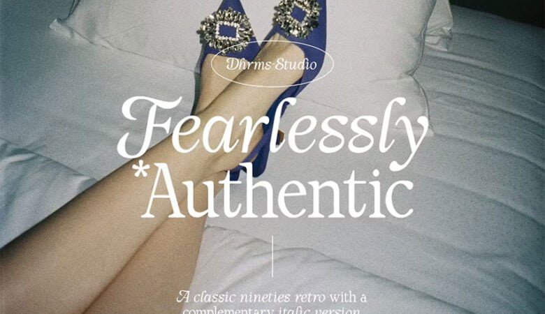 Fearlessly Authentic Font