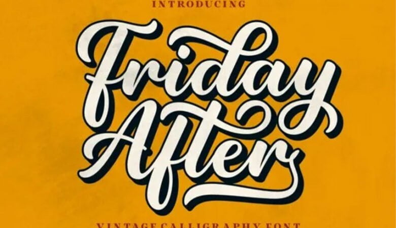 Friday After Font