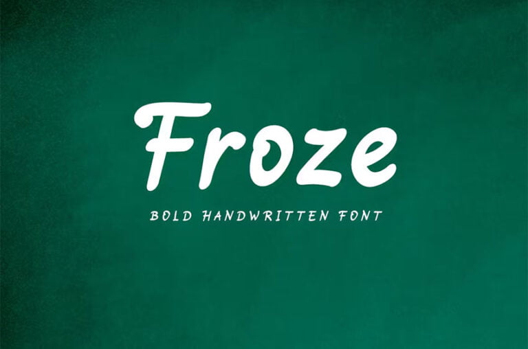 froze-font-freedafonts