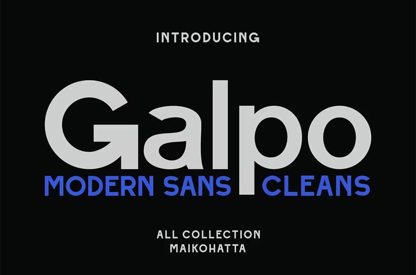 Galpo Font