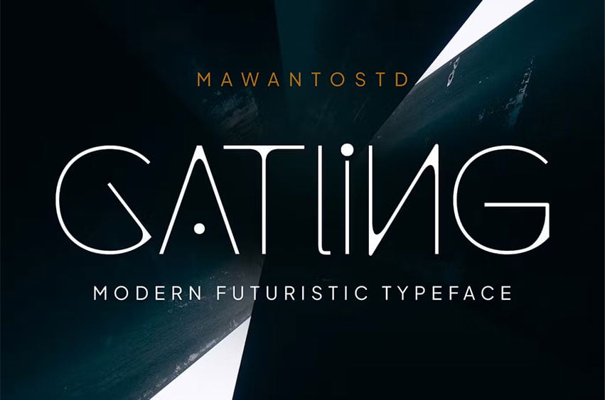 Gatling Font