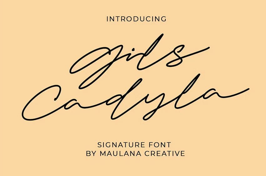 Gils Cadyla Font