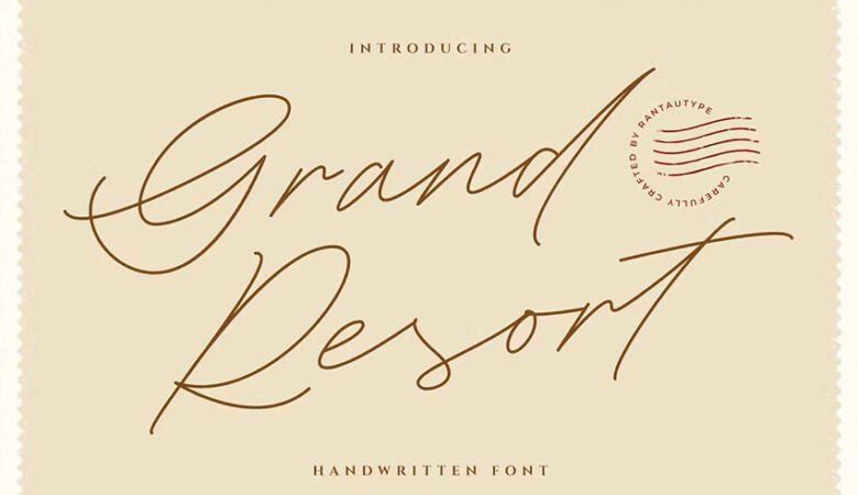 Grand Resort Font