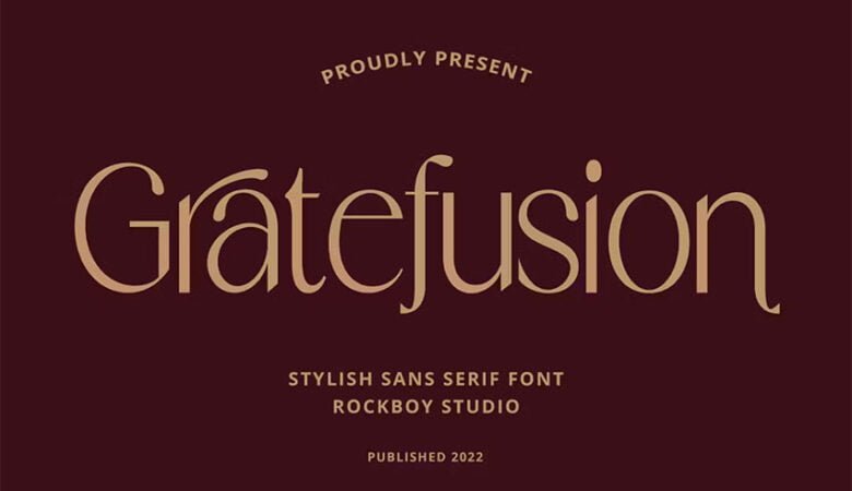 Gratefusion Font
