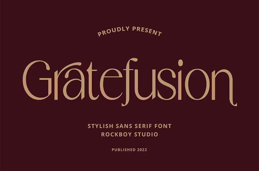 Gratefusion Font