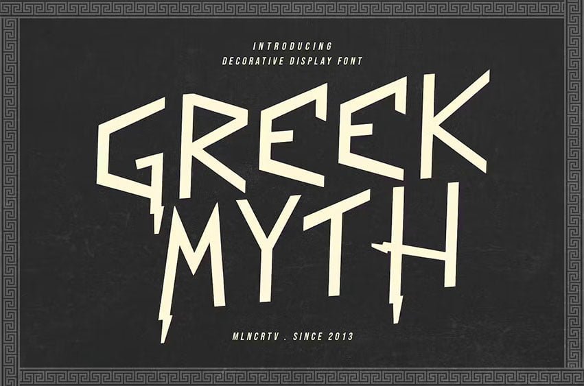 Greek Myth Font