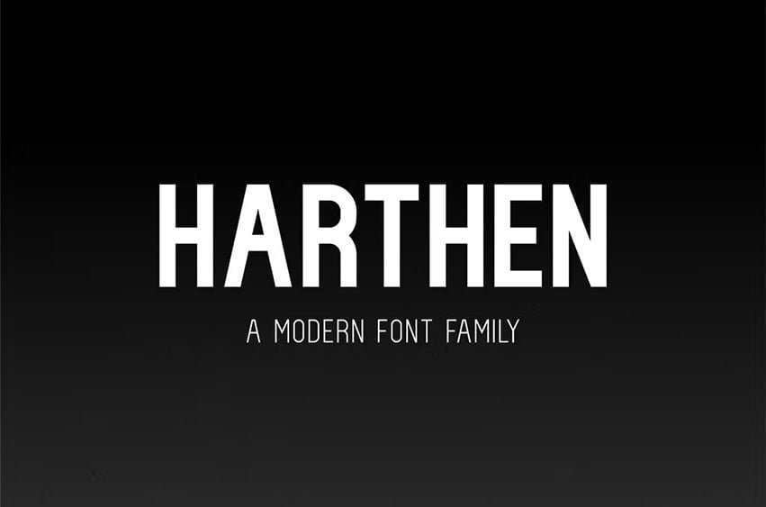 Harthen Font