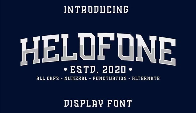 Helofone Font