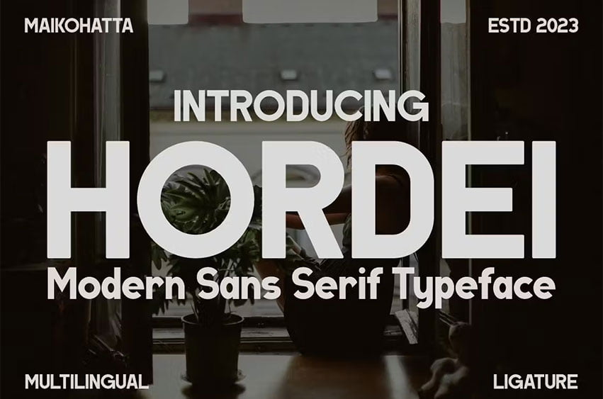 Hordei Font