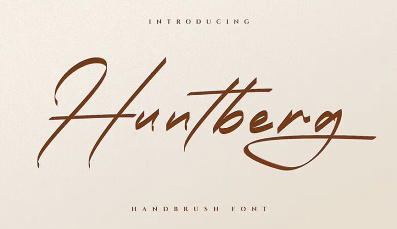 Huntberg Font