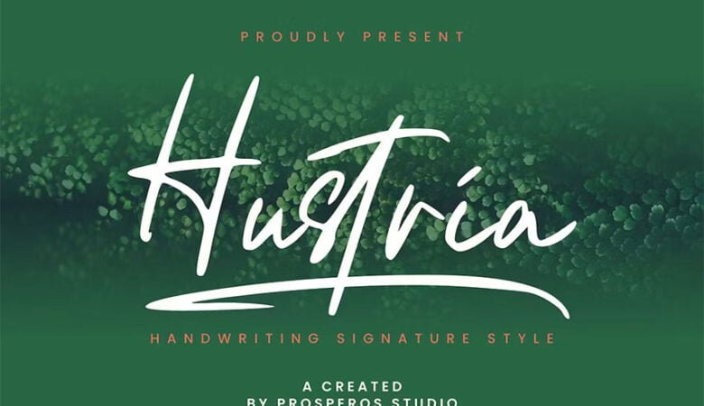 Hustria Font