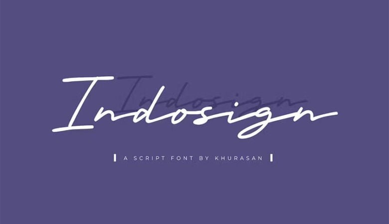 Indosign Font