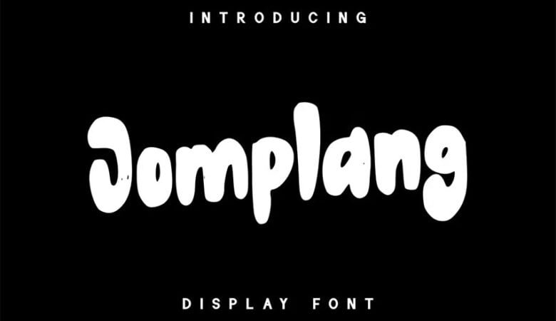 Jomplang Font