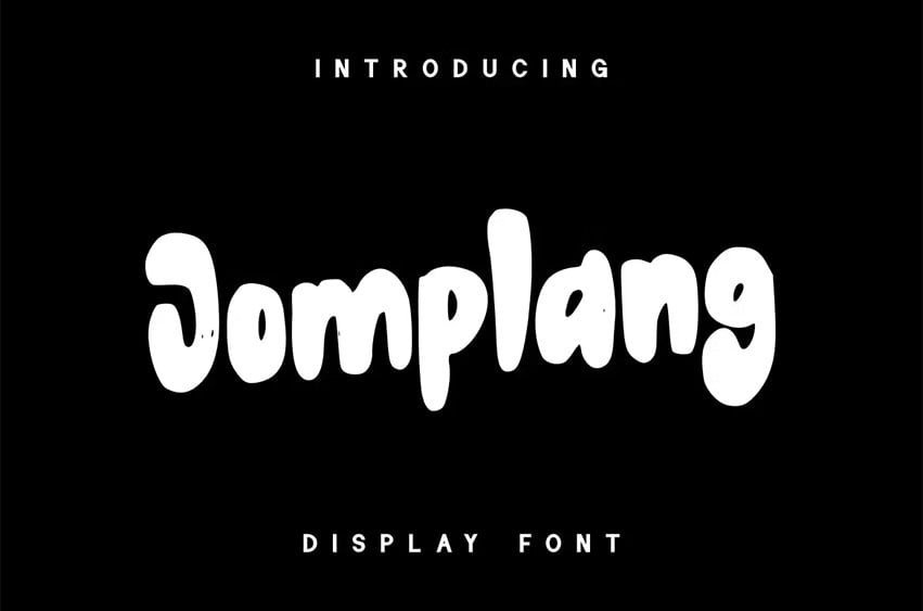 Jomplang Font