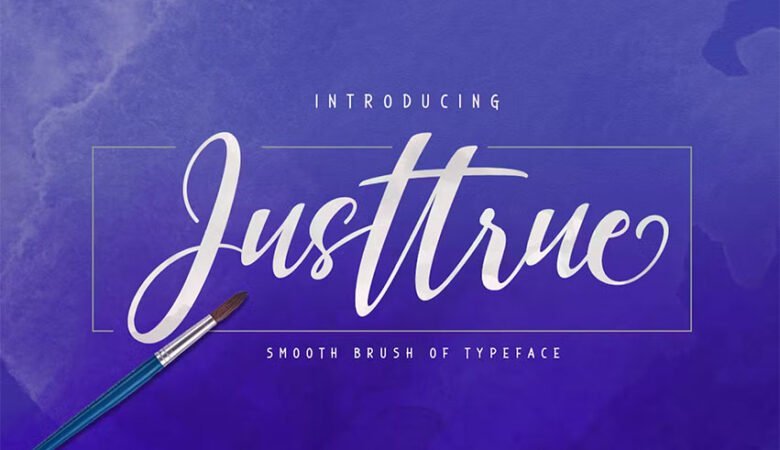 Justtrue Font