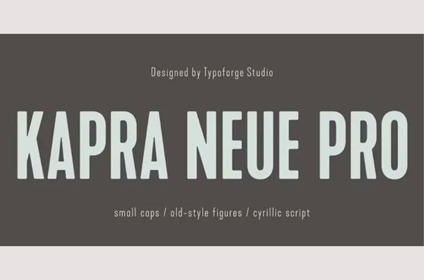Kapra Neue Font