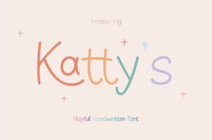 Katty's Font - FreeDaFonts