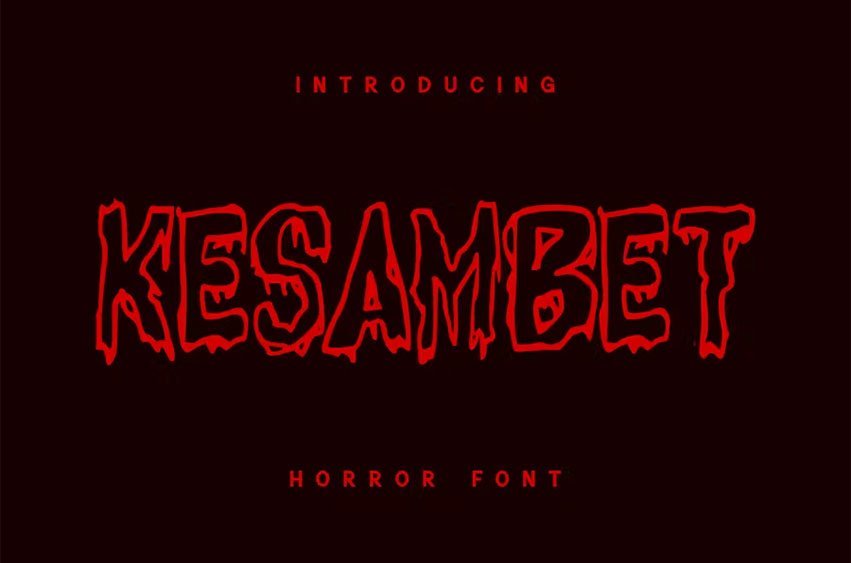Kesambet Font