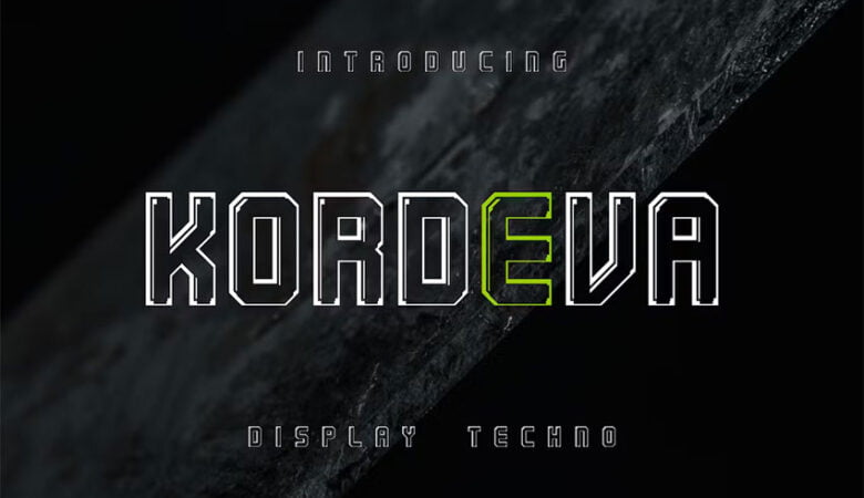 Kordeva Font