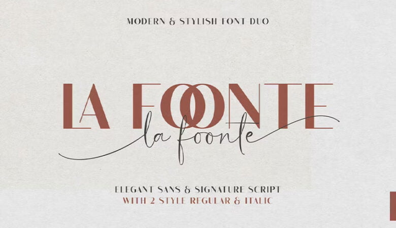 La Foonte Font