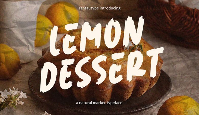 Lemon Dessert Font