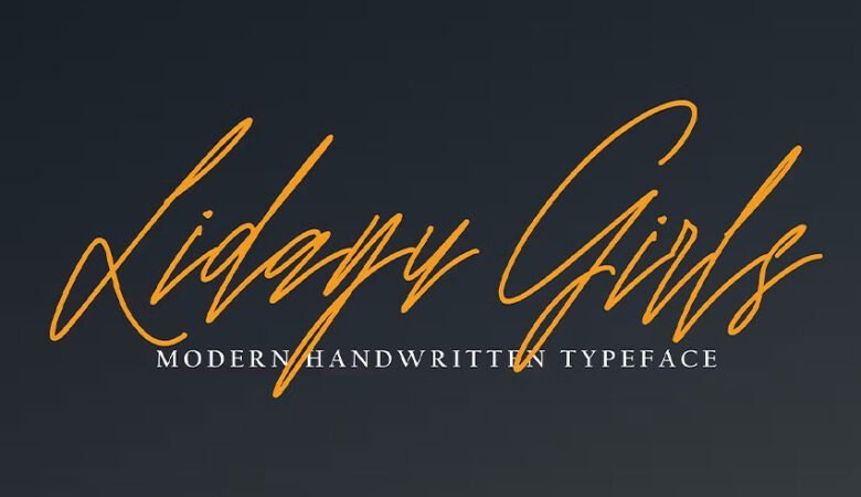 Lidayu Girl Font