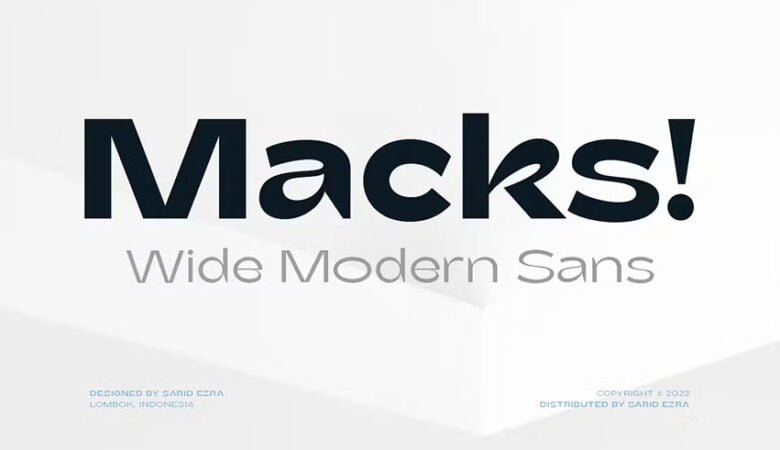 Macks Font