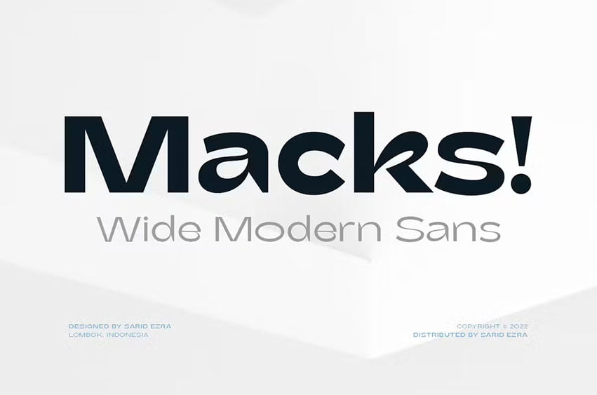 Macks Font